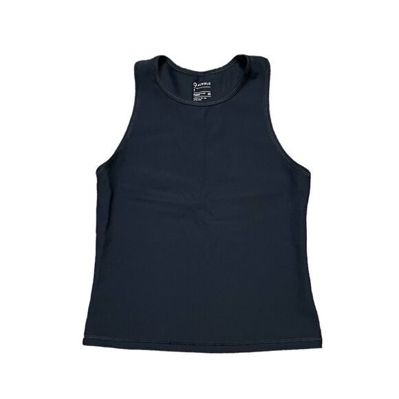 ALWRLD ALRN Rib Crop Tank Black Size Small - Picture 2 of 6